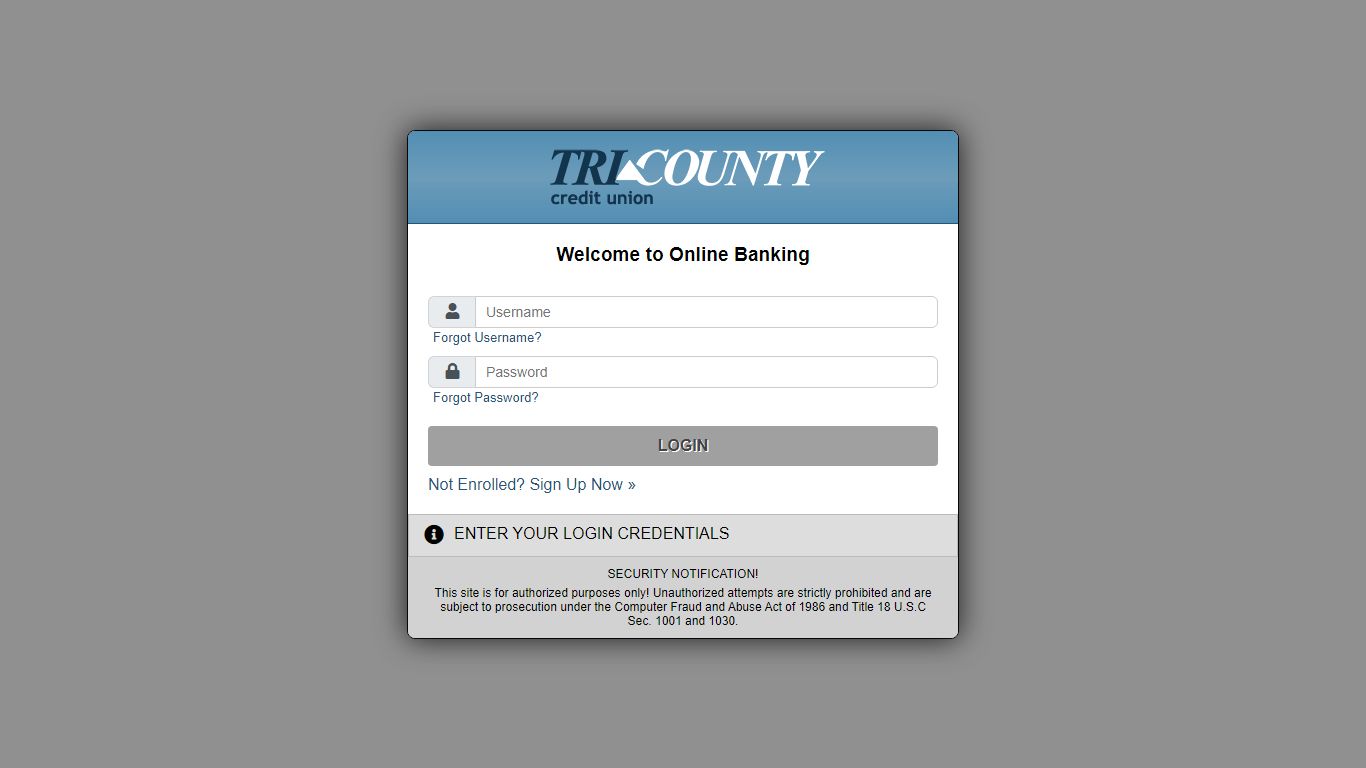 Online Banking Login - Online Banking - TRI-COUNTY.ORG